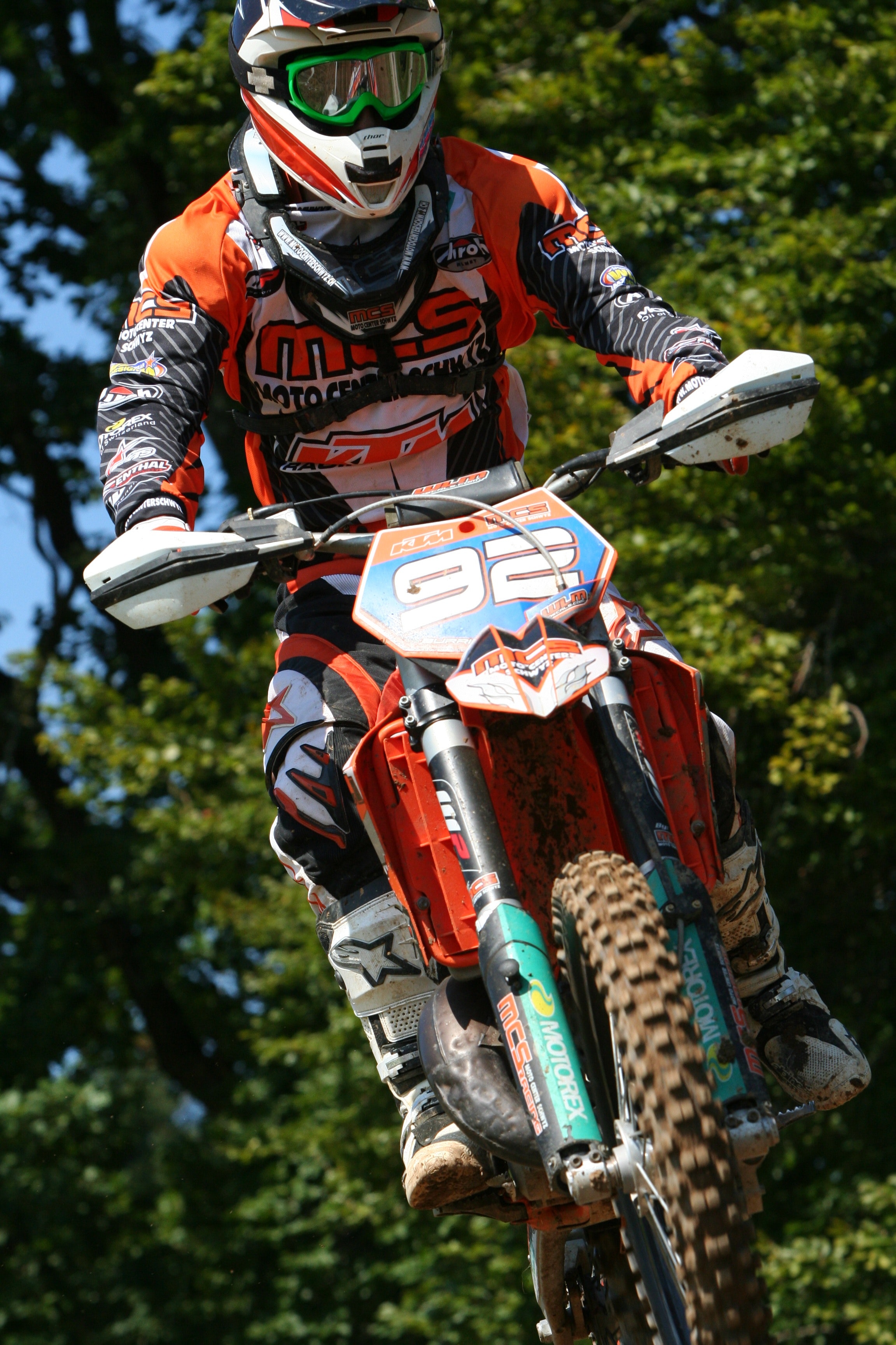 motorcykel enduro terräng